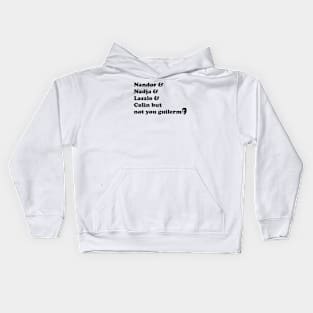 Guillermo Not Friends Kids Hoodie